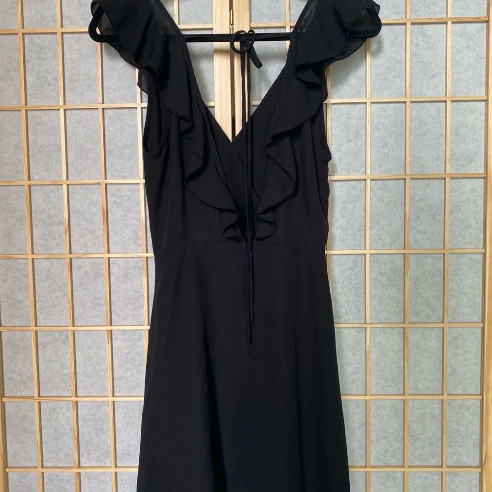 Lulu’s black short dress. Small sized
